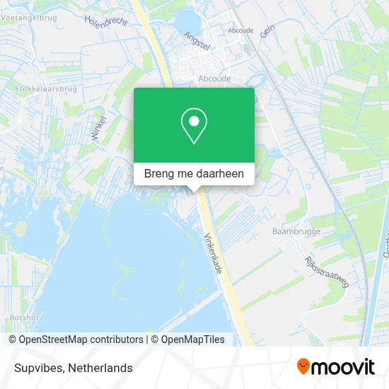 Supvibes kaart