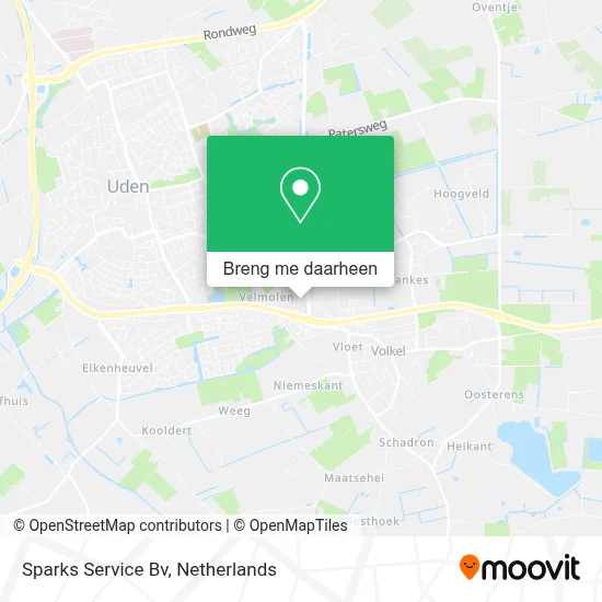 Sparks Service Bv kaart