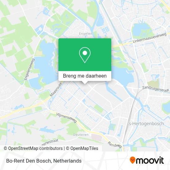 Bo-Rent Den Bosch kaart