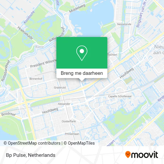 Bp Pulse kaart