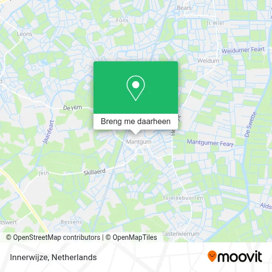 Innerwijze kaart