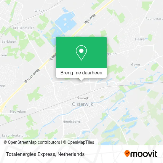 Totalenergies Express kaart