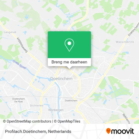 Profilach.Doetinchem kaart