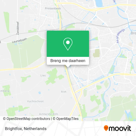 Brightfox kaart