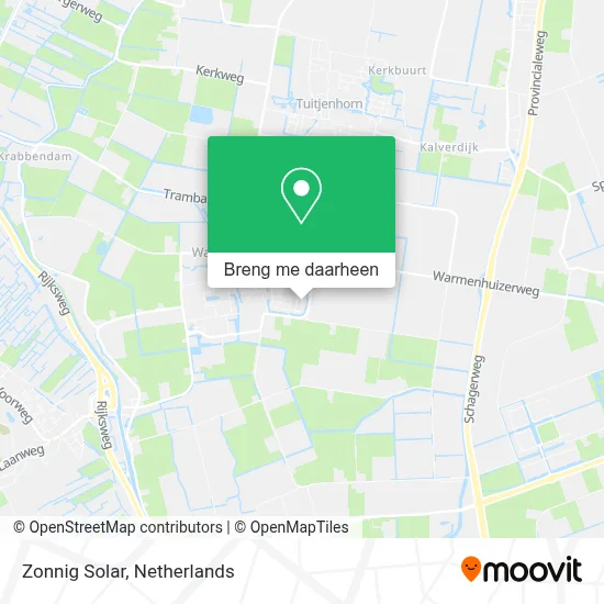 Zonnig Solar kaart