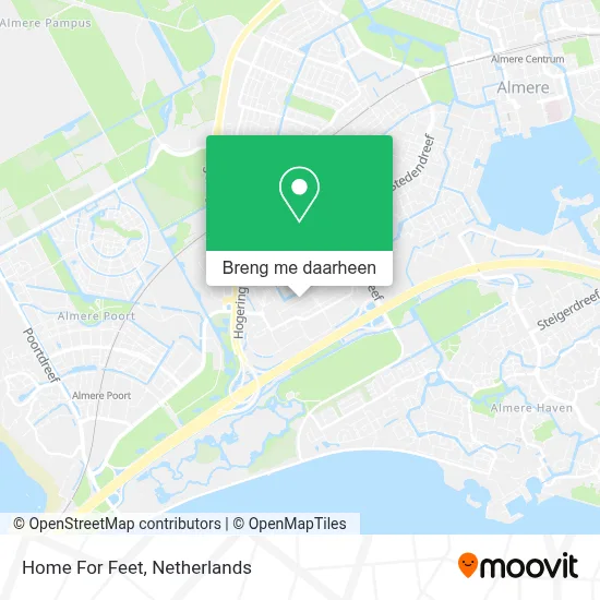 Home For Feet kaart