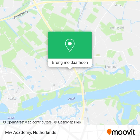 Mw Academy kaart