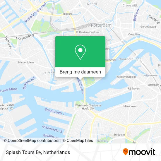 Splash Tours Bv kaart