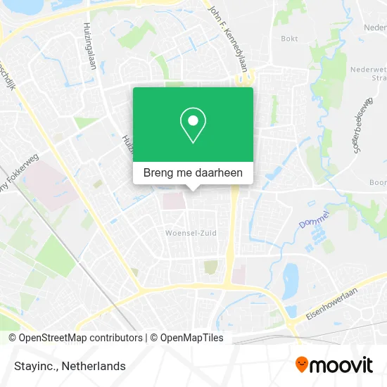 Stayinc. kaart