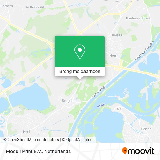 Moduli Print B.V. kaart