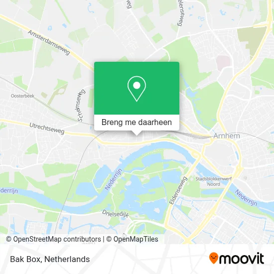 Bak Box kaart