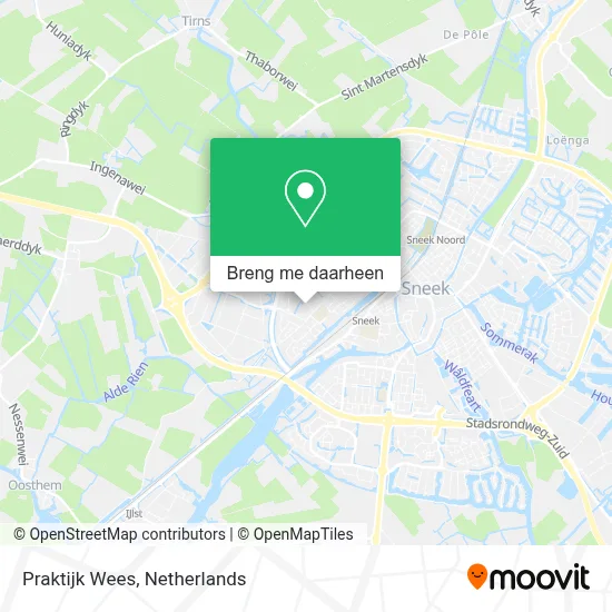 Praktijk Wees kaart