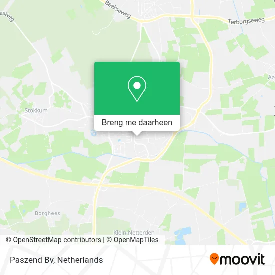 Paszend Bv kaart