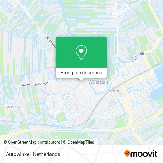 Autowinkel kaart