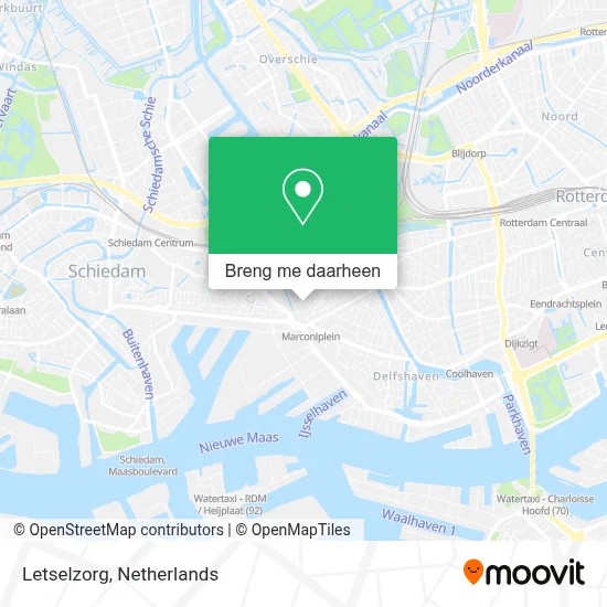 Letselzorg kaart