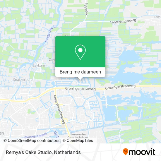 Remya's Cake Studio kaart