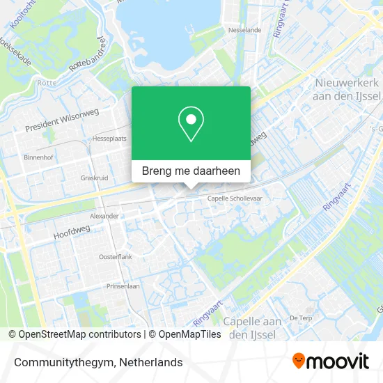Communitythegym kaart