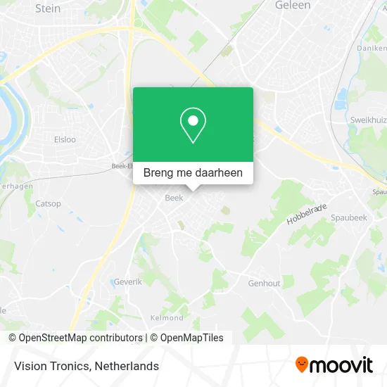 Vision Tronics kaart