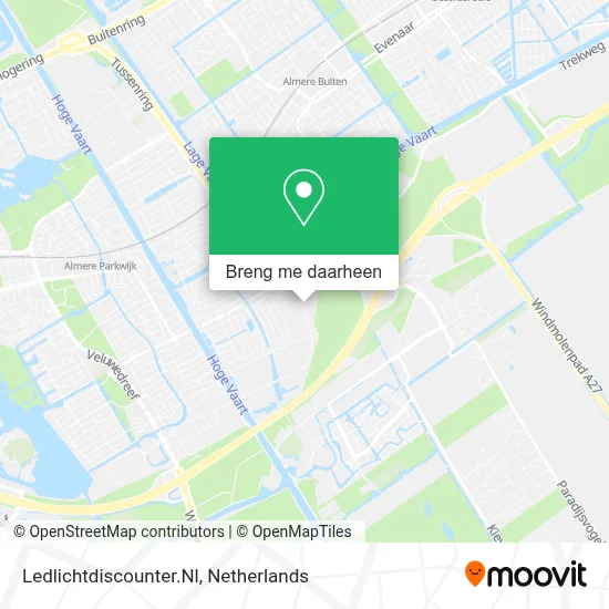Ledlichtdiscounter.Nl kaart