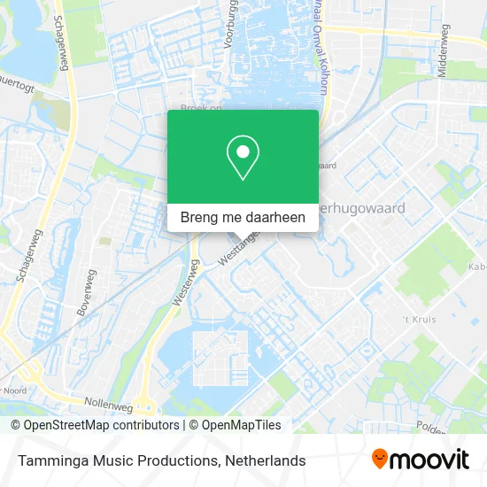 Tamminga Music Productions kaart