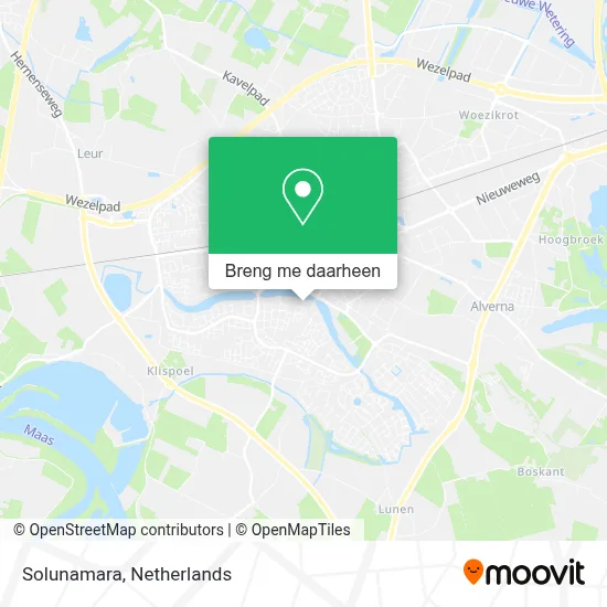 Solunamara kaart