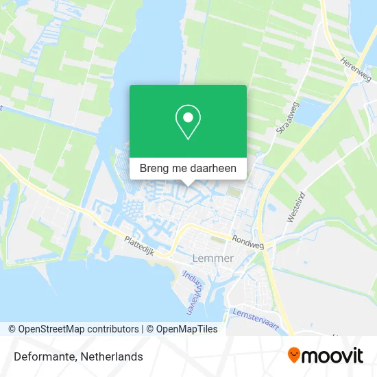 Deformante kaart