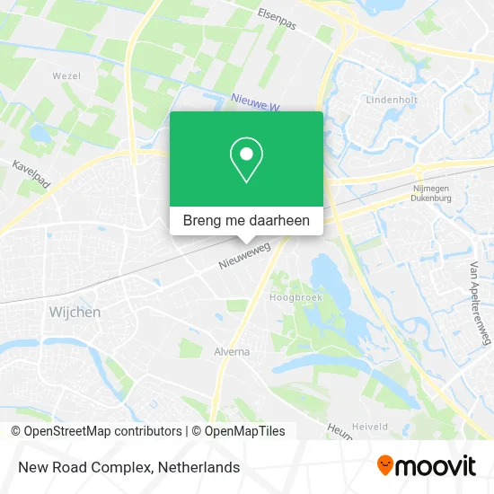 New Road Complex kaart