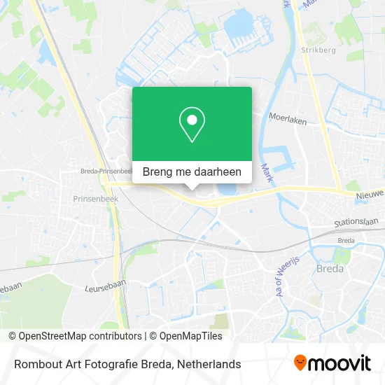 Rombout Art Fotografie Breda kaart