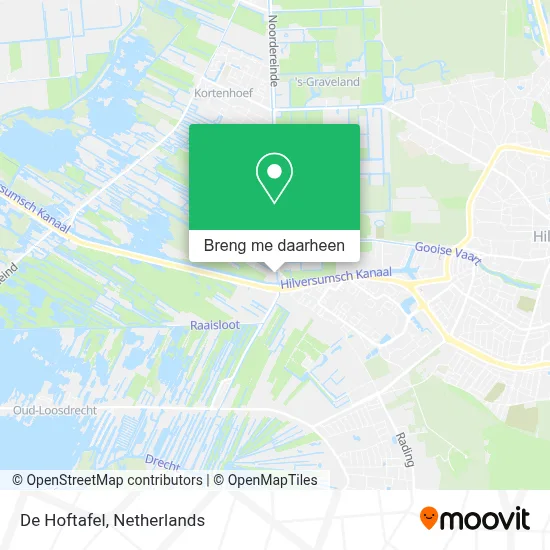 De Hoftafel kaart