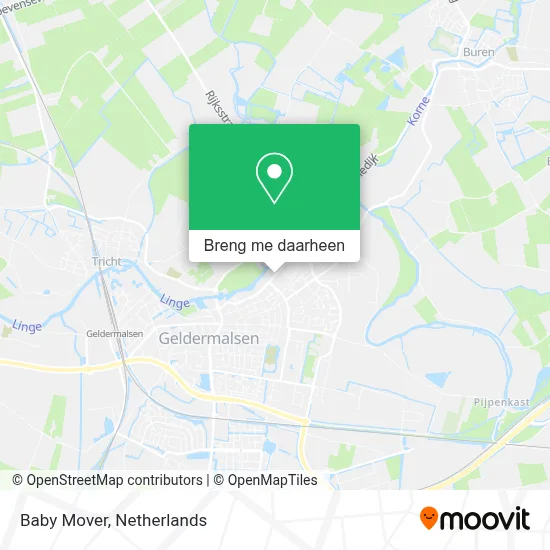 Baby Mover kaart