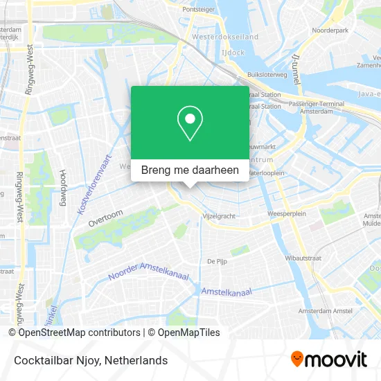 Cocktailbar Njoy kaart