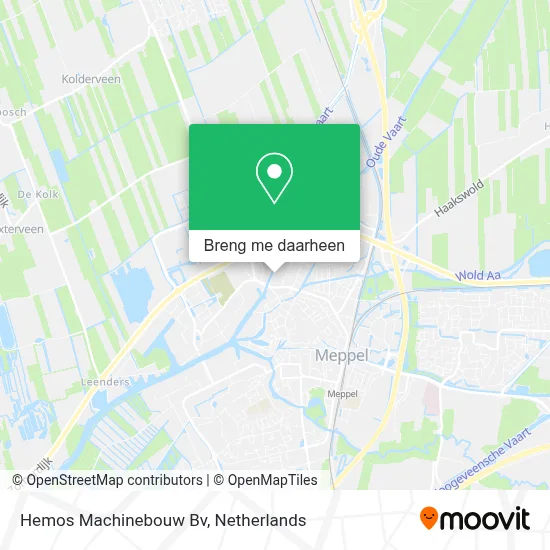 Hemos Machinebouw Bv kaart