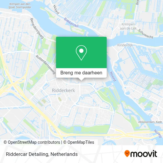 Riddercar Detailing kaart