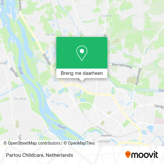 Partou Childcare kaart