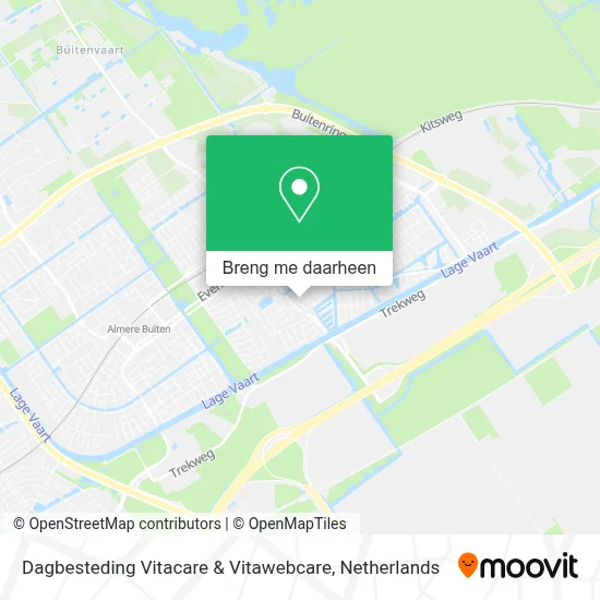 Dagbesteding Vitacare & Vitawebcare kaart