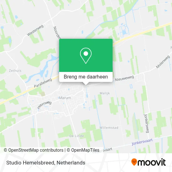 Studio Hemelsbreed kaart
