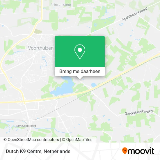 Dutch K9 Centre kaart