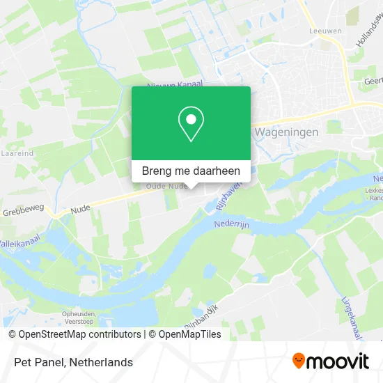 Pet Panel kaart
