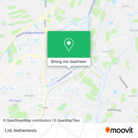 Lidl kaart