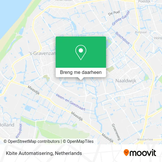 Kbite Automatisering kaart