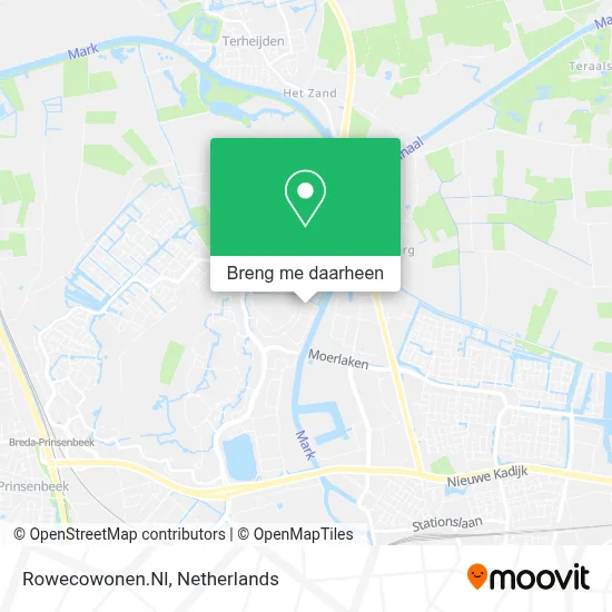 Rowecowonen.Nl kaart