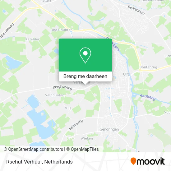 Rschut Verhuur kaart