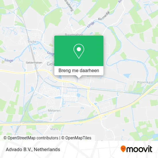 Advado B.V. kaart