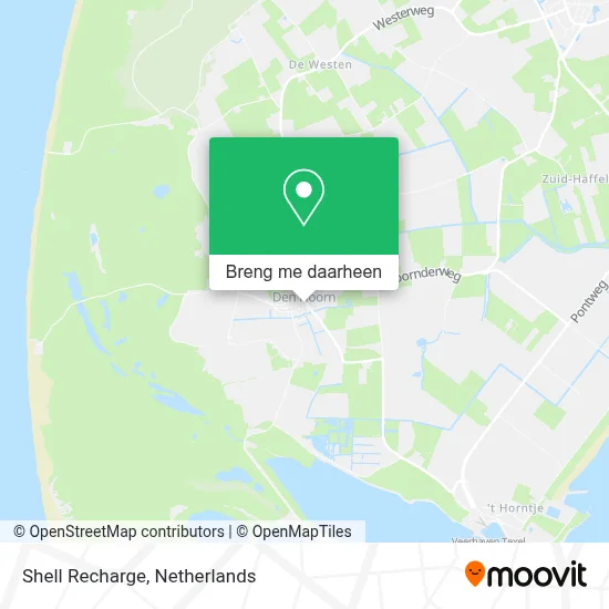 Shell Recharge kaart