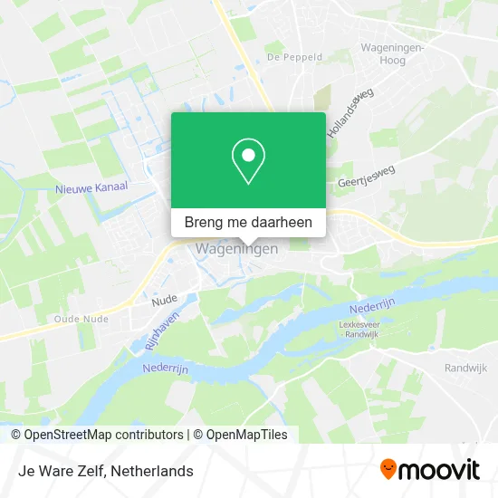 Je Ware Zelf kaart