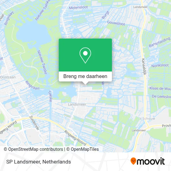 SP Landsmeer kaart