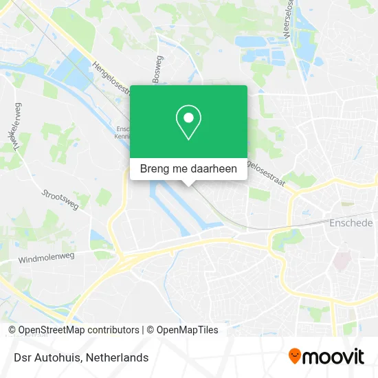 Dsr Autohuis kaart