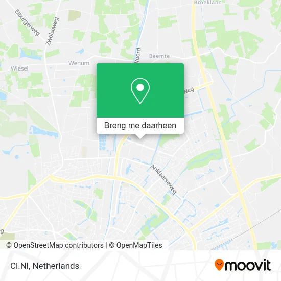 Cl.Nl kaart