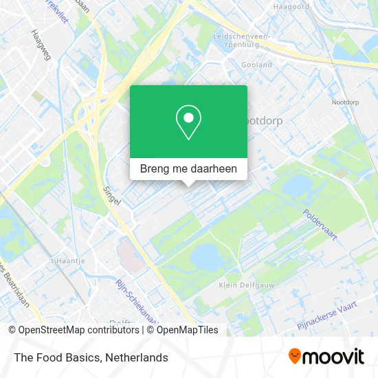The Food Basics kaart