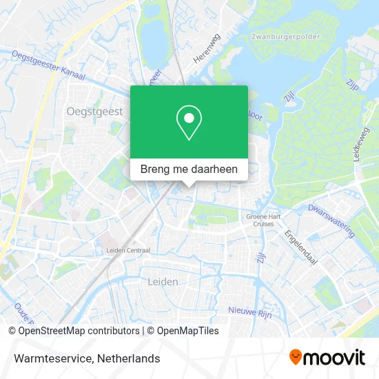 Warmteservice kaart